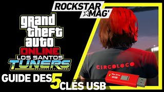 GTA ONLINE GUIDE DES 5 CLÉS USB « CIRCOLOCO Records »  Rockstar Mag [upl. by Eelrak]