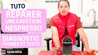 Comment réparer une cafetière Nespresso  Fonctionnement pannes et test [upl. by Broddie]