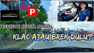 Kereta Manual  Latihan Memandu Di Jalan Raya  Laluan B  Desalita [upl. by Somerville]