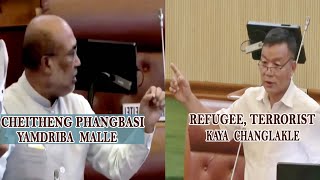 Manipur da Refugee changlakli Manipur Border Gyan Tadre hairi Naga MLA na CM Biren su paokhum Piri [upl. by Ruelu496]