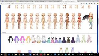 How to use dollz mania [upl. by Ettenoitna]