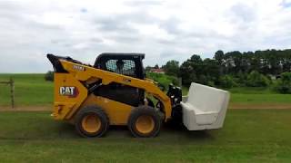 Cat® Skid Steer Loaders D3 Series  At Work [upl. by Eetnom]