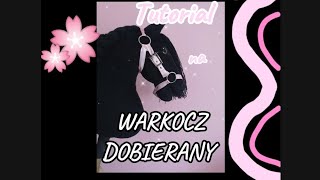 Tutorial na warkocz dobierany 🌸 hobbyhorse hobbyhorsing equestrian hairstyle tutorial horse [upl. by Johansen]