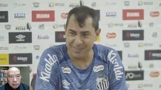 OLHA O QUE CARILLE FALOU APÓS EMPATE DO SANTOS COM CRB [upl. by Adkins]