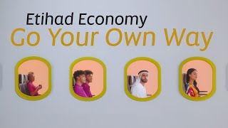 Go Your Own Way  Etihad Airways Economy Class [upl. by Zabrina385]