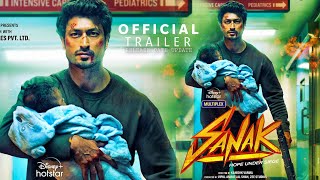 Sanak Official Trailer amp Release Date UpdateVidyut Jamwal Sanak Movie Vidyut Jamwal Sanak Sanak [upl. by Symer]