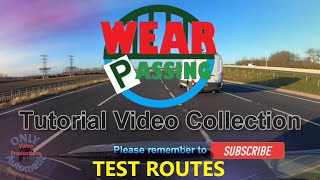 Wear Passing Sunderland Driving Test Route A [upl. by Kubis558]