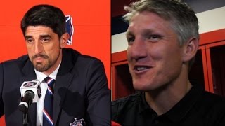 Paunovic zu Schweinsteiger quotWertvoll für den Vereinquot [upl. by Atteynod765]