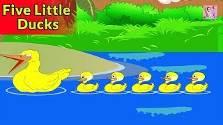 Five Little Ducks  Nursery Rhymes for Babies  Videos for Kids [upl. by Nosa]