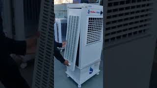 Khaitan Metal Cooler Made in India  60 ltr tank  Tower Cooler  Detailed video [upl. by Aluap]