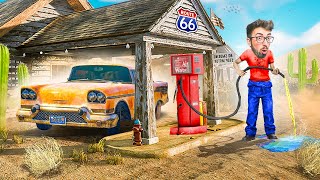 SIMULADOR DE GASOLINERA 😂  Gas Station Simulator [upl. by Sajovich]