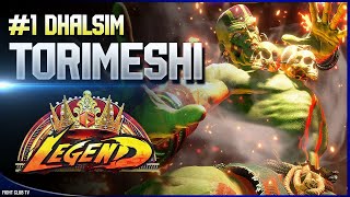 Torimeshi 1 Dhalsim ➤ Street Fighter 6 [upl. by Ainolopa62]