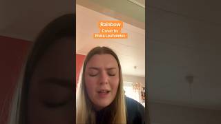 RainbowKacey MusgravesCover🌈 cover rainbow kaceymusgraves singer pianocover singing music [upl. by Lledroc]