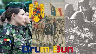 Romania March  Drum bun  Farewell Lyrics and Vietsub [upl. by Dupre]