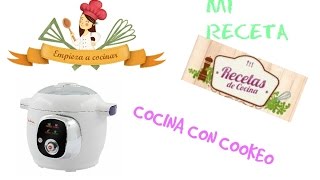 RECETA CON MOULINEX COOKEO I ARROZ DELICIAS DE POLLO [upl. by Mochun]