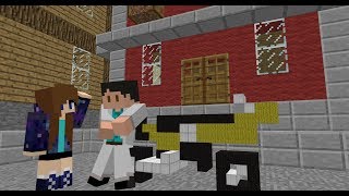 Making My Way Downtown  Grand Theft Auto in Minecraft Minecraft Animation [upl. by Francisco]