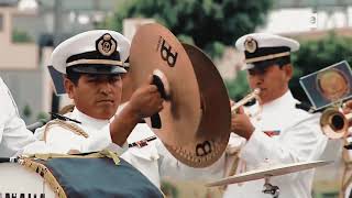 BANDA DE MUSICOS DE LA MARINA DE GUERRA DEL PERÚ  MIX HUAYNOS ANCASHINOS [upl. by Glennis]