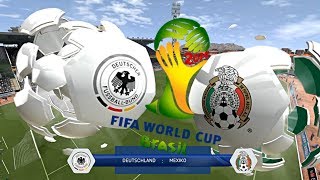 Deutschland gegen Mexiko  WM 2014 Brasilien 1Gruppenspieltag  Let´s Play Fifa 14 ◄DFB 04► [upl. by Ybab740]