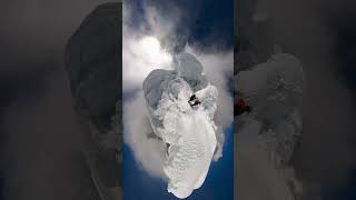 Manaslu mountain descent 😮footage from 2023 expedition viralvideo mountains everest [upl. by Donia]