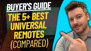 TOP 5 BEST UNIVERSAL REMOTES  Universal Remote Control Review 2023 [upl. by Nuriel]