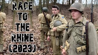 Race to the Rhine 2023 WW2 REANACTMENT [upl. by Nievelt126]