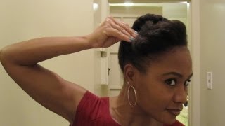 Twisted Updos amp Pompadours Protective Hairstyle [upl. by Cilla]