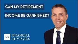 Can My Retirement Income Be Garnished [upl. by Annaiel]