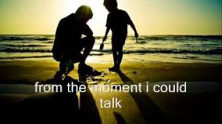 Father and Son by Ronan Keating w lyrics [upl. by Cralg]