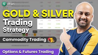 Best Gold amp Silver Trading Strategies  Commodity Trading For Beginners 2024  Options Trading Dhan [upl. by Claudette]