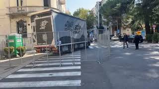 CiaoComo Live  Como viale Varese cambia aspetto e si prepara all’arrivo del Giro di Lombardia [upl. by Cleodel]