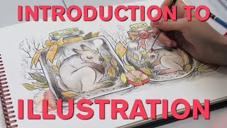 How To Introduction to Illustration with Alison Woodward [upl. by Telimay]