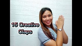 Creative Clap used in teaching different kinds of claps  JaneSantosVlog [upl. by Aney]