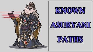 Known Asuryani Paths Warhammer 40k Lore [upl. by Little]