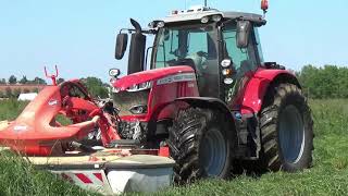 Massey Ferguson MF 6718S hitech hipower [upl. by Akzseinga]