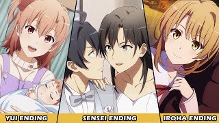 Every Oregairu Visual Novel Ending Explained My Teen Romantic Comedy [upl. by Kaitlin24]