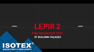 Lepir 2 Test fire safety  Isotex building system [upl. by Ahsiel27]