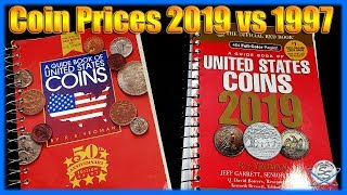 Red Book Coin Prices 2019 vs 1997 HUGE change [upl. by Templer287]