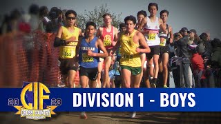 2023 XC  CIF State D1 Boys PreRace Introductions Race Highlights Awards amp Interviews [upl. by Olwena150]