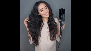 Hair Waver Tool Tutorial mermaid hair [upl. by Ahael]