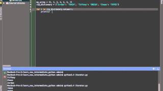 Python 3 Programming Tools Tutorial Video Iterators and Generators [upl. by Coryden]