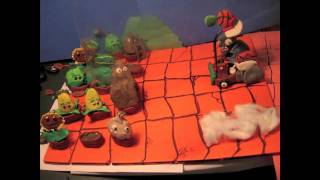 Plants vs Zombies Claymation Roof [upl. by Mcclain]