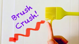 In Hand Review of RSVP Silicone Basting Brush Green [upl. by Latreshia]