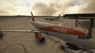 FS2020✈️  Full departure on VATSIM LEBL  FENIX Airbus 320 [upl. by Mannes]