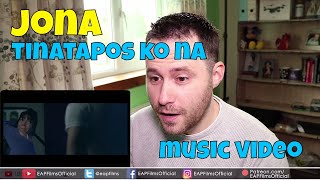 Jona  Tinatapos Ko Na Official Music Video  REACTION [upl. by Twum733]