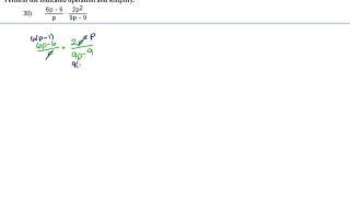 30 Perform the indicated operation and simplify [upl. by Anirbac321]