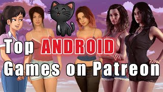 Top 15 Android Games on Patreon [upl. by Eilema164]