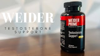 Weider Prime Testosterone Support Review [upl. by Hebbe492]