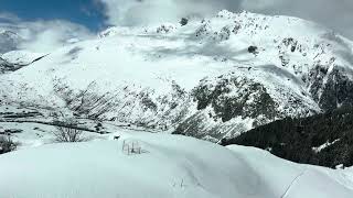 On Glacier Express passing Andramatt [upl. by Yahsram]