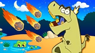 MESOZOIC ERA  180 Million Years Of Dinosaurs  Triassic Jurassic amp Cretaceous Periods Educational [upl. by Sanfourd]