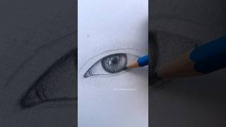 Easiest Eye Drawing Tutorial 👁️😱 shorts [upl. by Story]